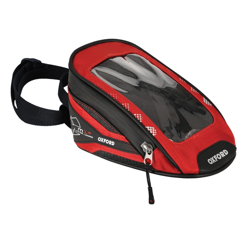Tankbag na motocykl Oxford M1R Micro czarno-czerwony