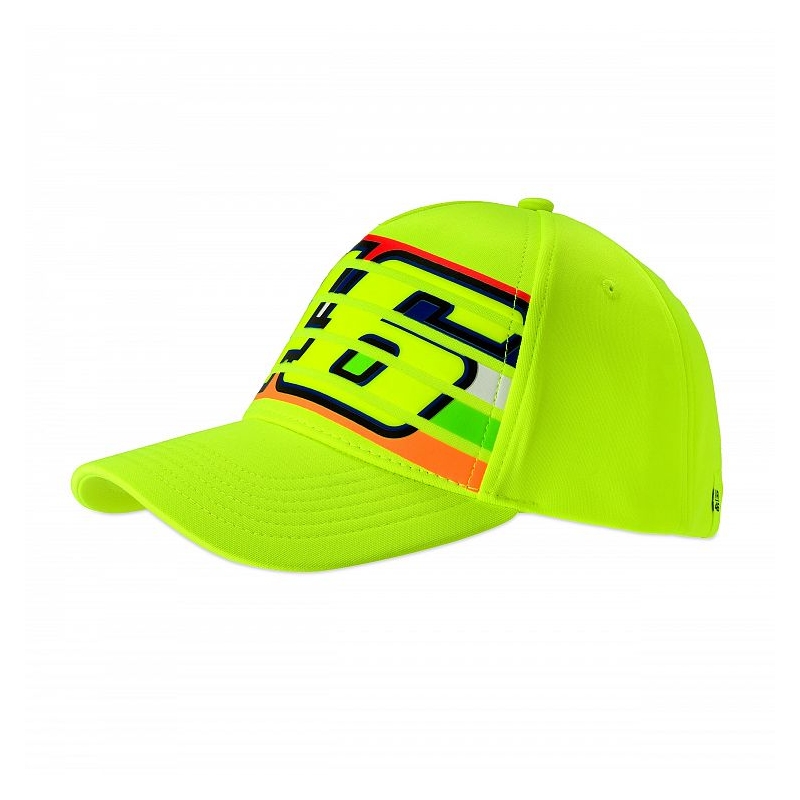 Czapka z daszkiem VR46 Valentino Rossi THE DOCTOR żółta