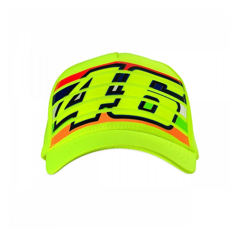 Czapka z daszkiem VR46 Valentino Rossi THE DOCTOR żółta