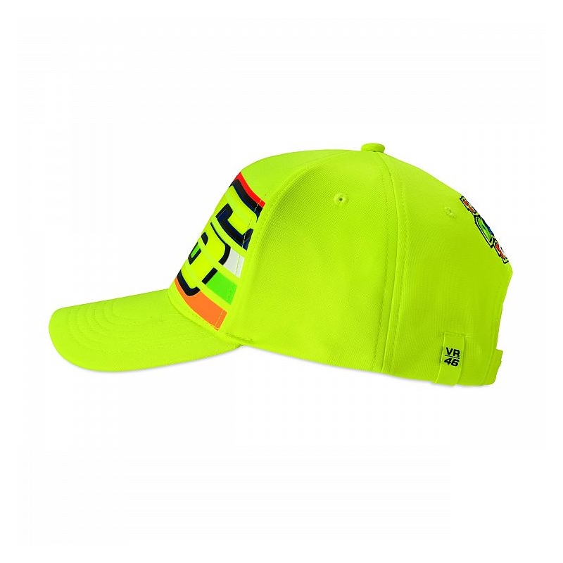 Czapka z daszkiem VR46 Valentino Rossi THE DOCTOR żółta