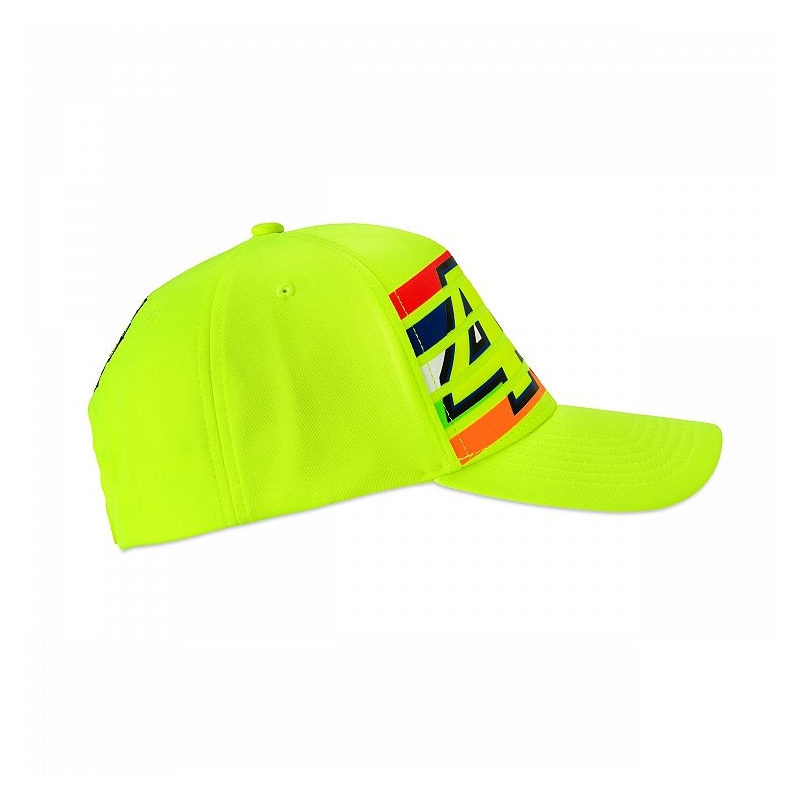 Czapka z daszkiem VR46 Valentino Rossi THE DOCTOR żółta