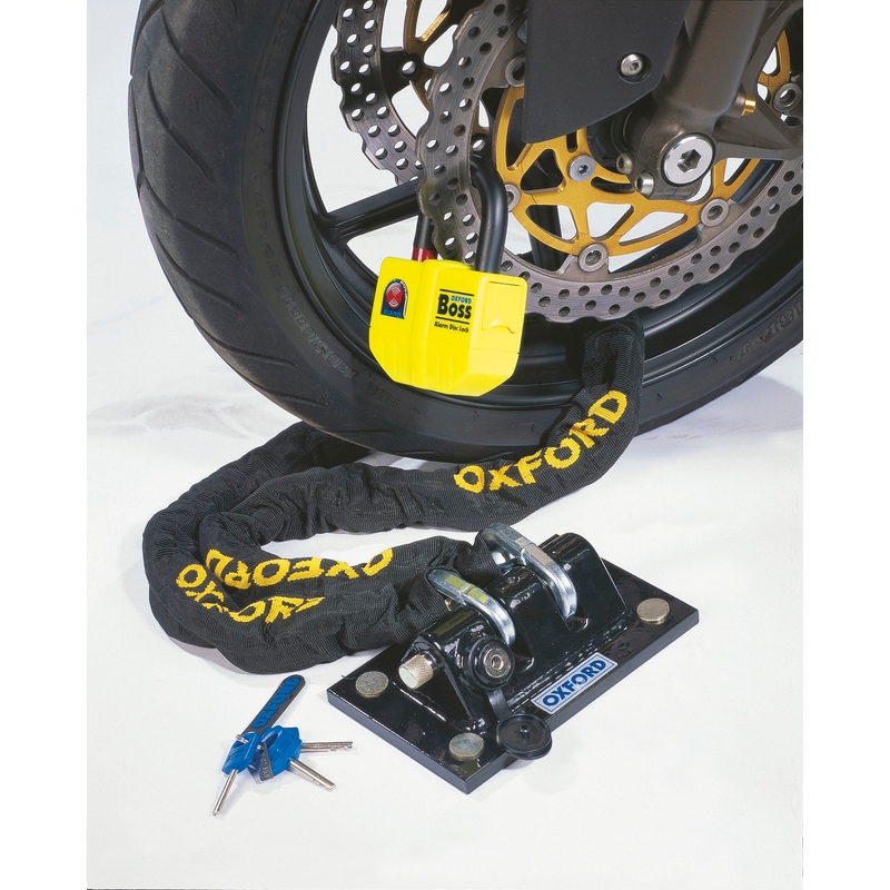 Blokada hamulca tarczowego Oxford Big Boss Alarm 16 mm