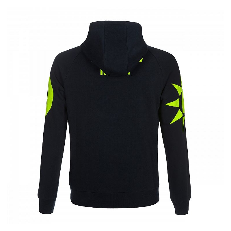 Bluza VR46 Valentino Rossi REPLICA Fleece ciemno niebieska