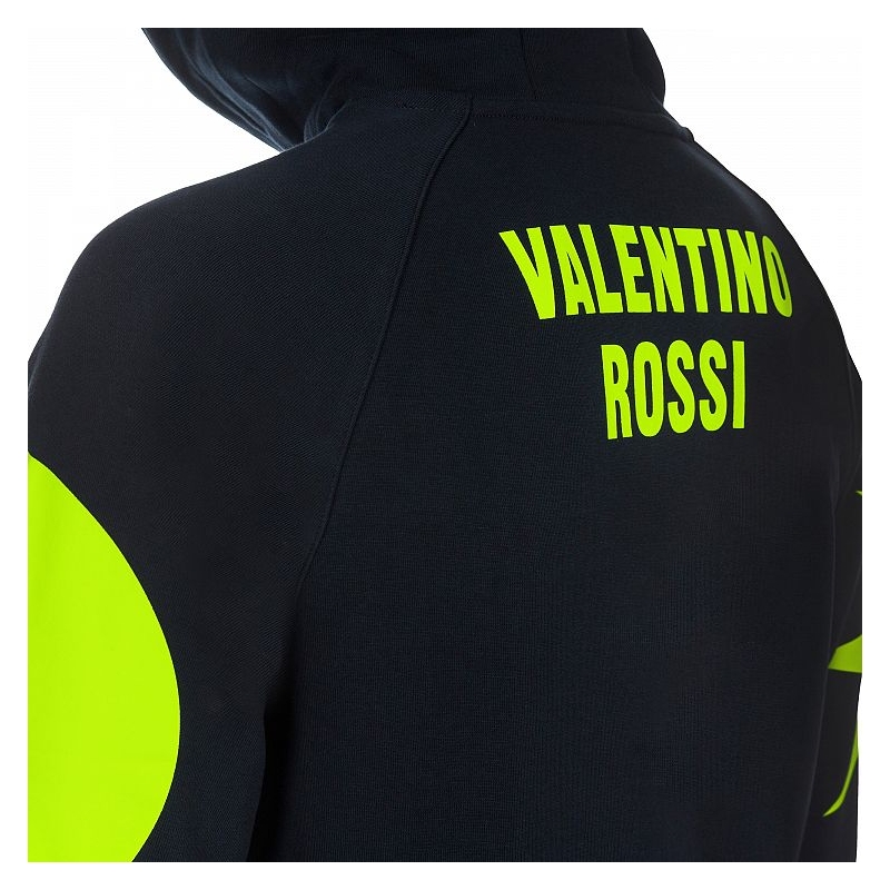 Bluza VR46 Valentino Rossi REPLICA Fleece ciemno niebieska