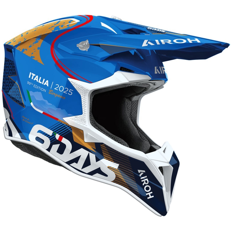 Airoh Wraaap 6DAYS ® ITALY motocross helmet glossy