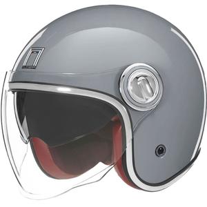 Kask otwarty NOX PREMIUM Heritage szary