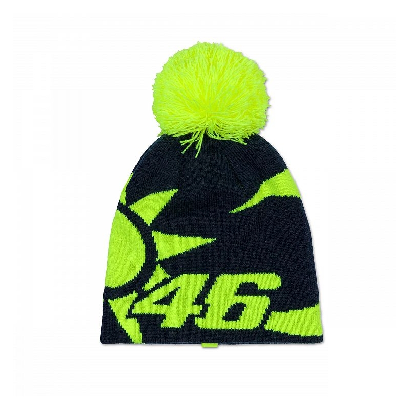 Czapka dziecięca VR46 Valentino Rossi REPLIKA SUN AND MOON czarno-żółta
