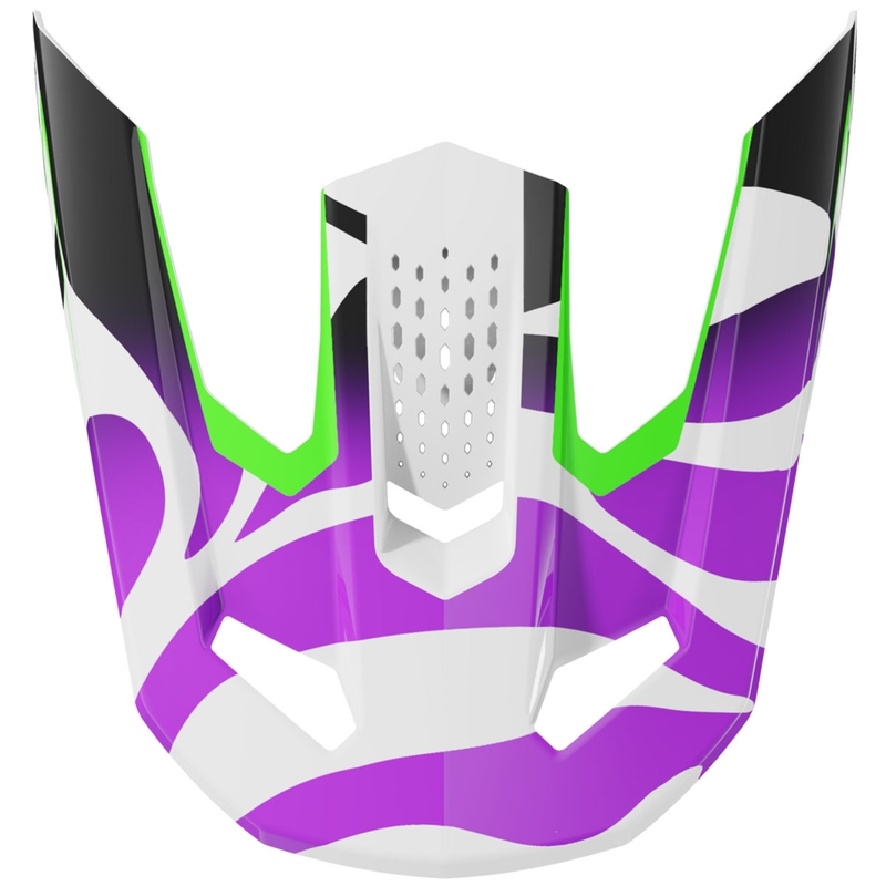 Wizjer do kasków dziecięcych Shot Speed Ghost fioletowy