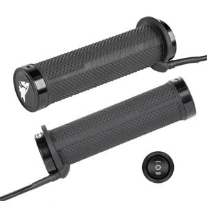 Podgrzewane manetki Shark Lock-On w kolorze czarnym