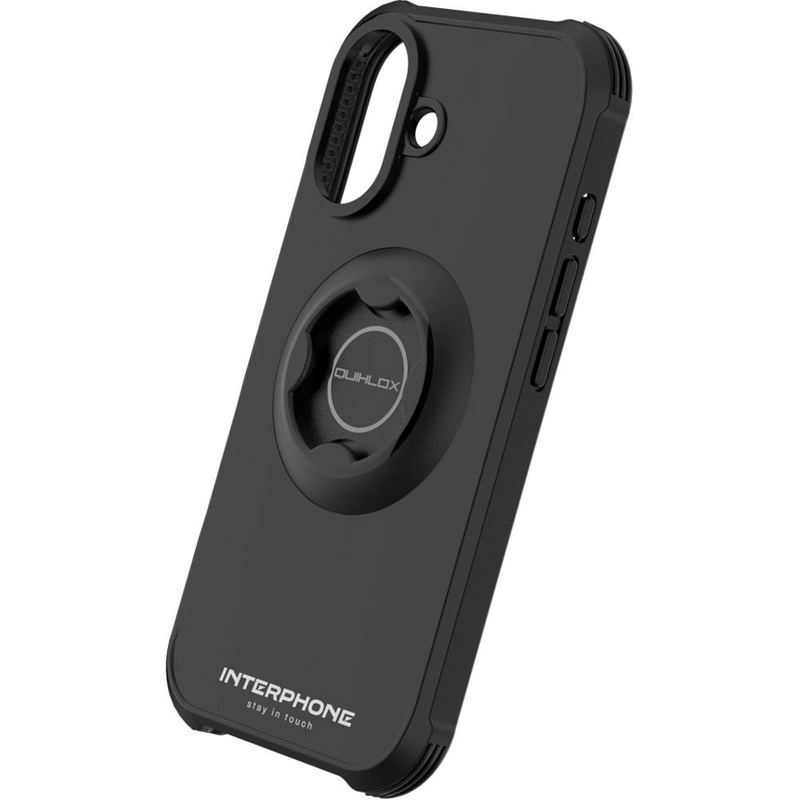Interphone QUIKLOX Tetraforce etui na telefon Apple iPhone 17 czarne