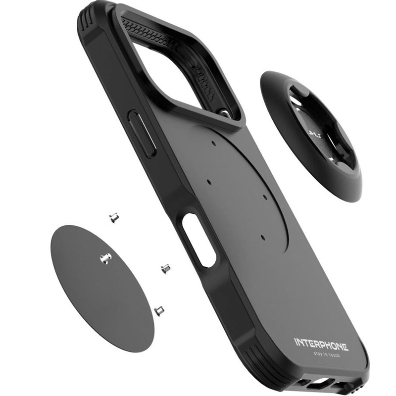 Interphone QUIKLOX Tetraforce etui na Apple iPhone 17 Pro czarne