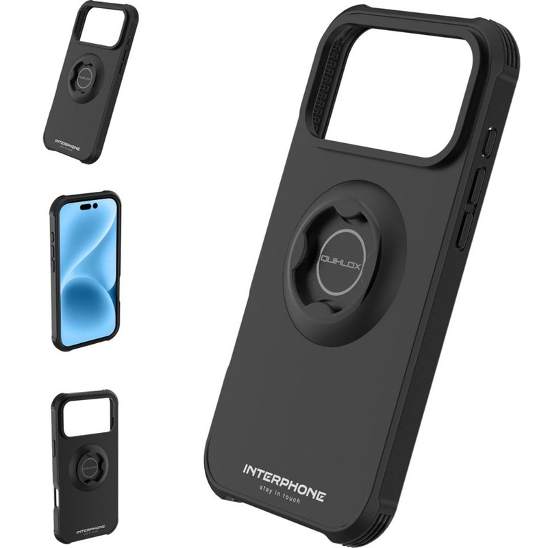 Interphone QUIKLOX Tetraforce etui na Apple iPhone 17 Pro czarne