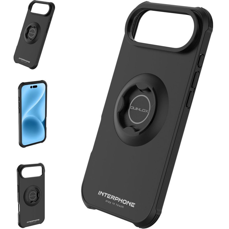 Etui do Interphone QUIKLOX Tetraforce-Apple iPhone 17 Air czarne