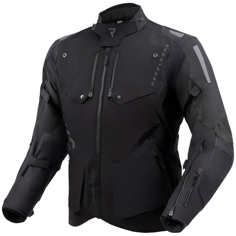 Kurtka motocyklowa Rebelhorn Hiker IV czarna