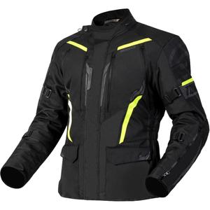 Kurtka motocyklowa Ozone Tour III black-anthracite-fluo yellow