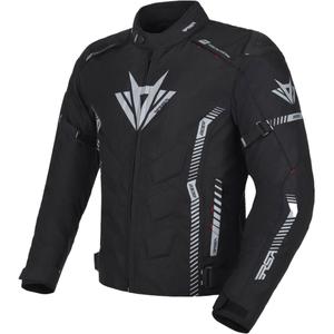Kurtka motocyklowa RSA Rider czarno-szaro-czerwona