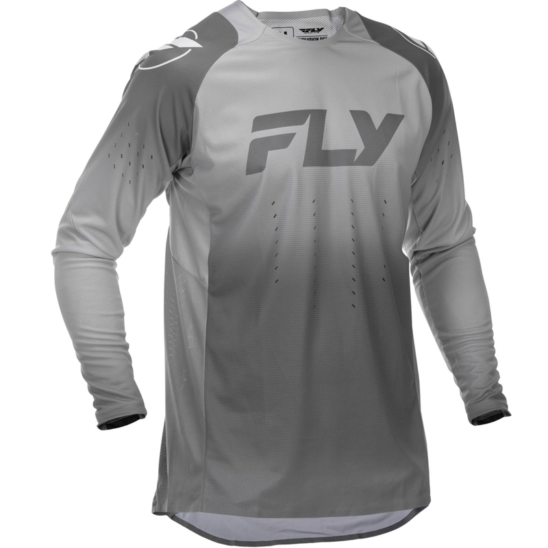 Koszulka motocrossowa FLY Racing Evolution biało-szara