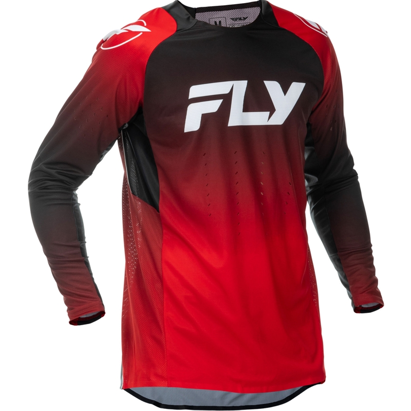 Koszulka motocrossowa FLY Racing Evolution w kolorze czerwono-czarno-białym