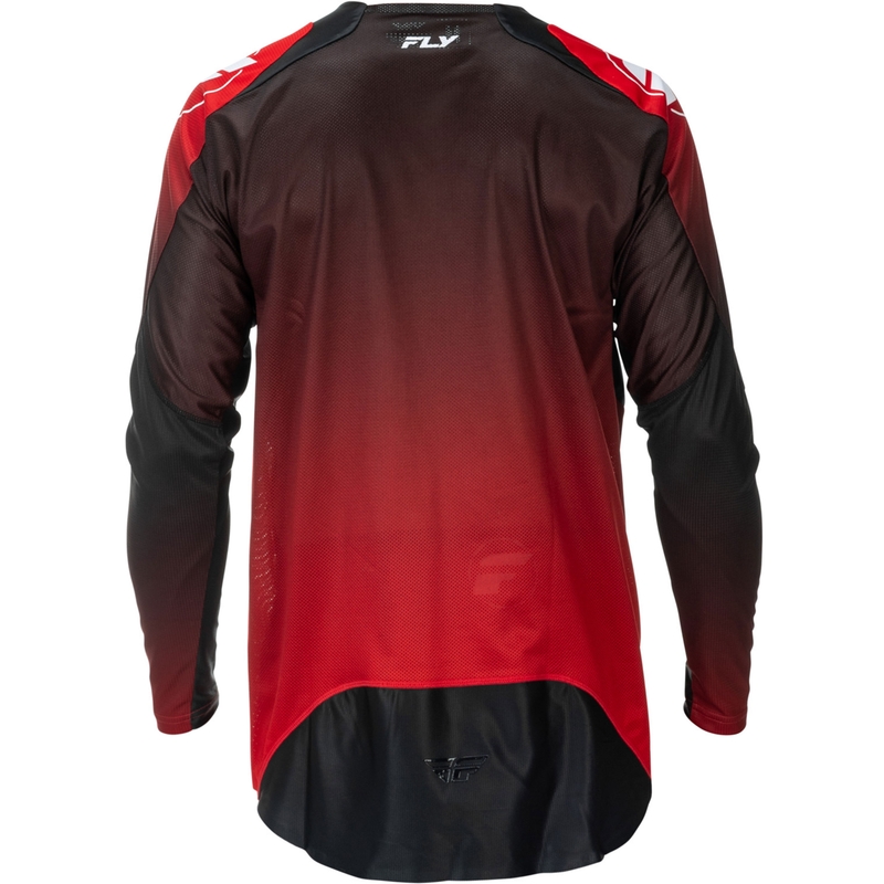 Koszulka motocrossowa FLY Racing Evolution w kolorze czerwono-czarno-białym