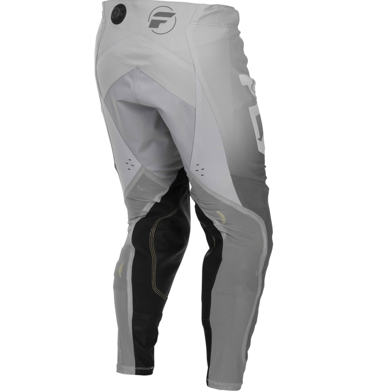 Spodnie motocrossowe FLY Racing Evolution biało-szare
