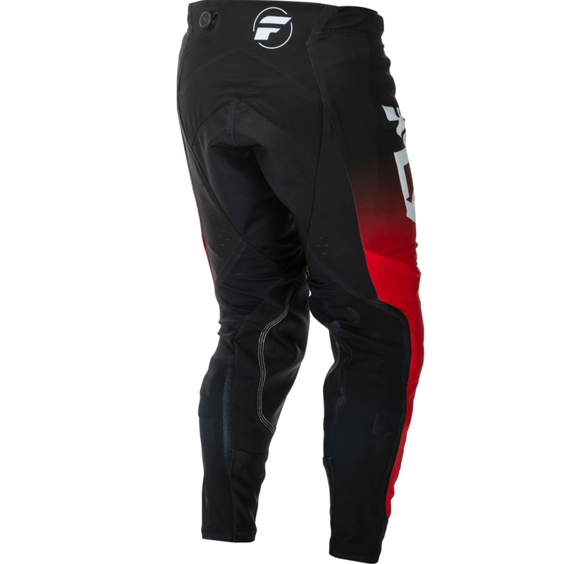 Spodnie motocrossowe FLY Racing Evolution czerwono-czarno-białe