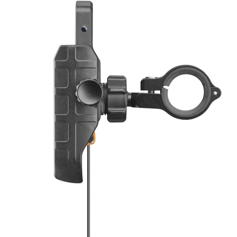 Uchwyt na telefon Interphone Crab z ładowaniem bezprzewodowym i USB-C, czarny