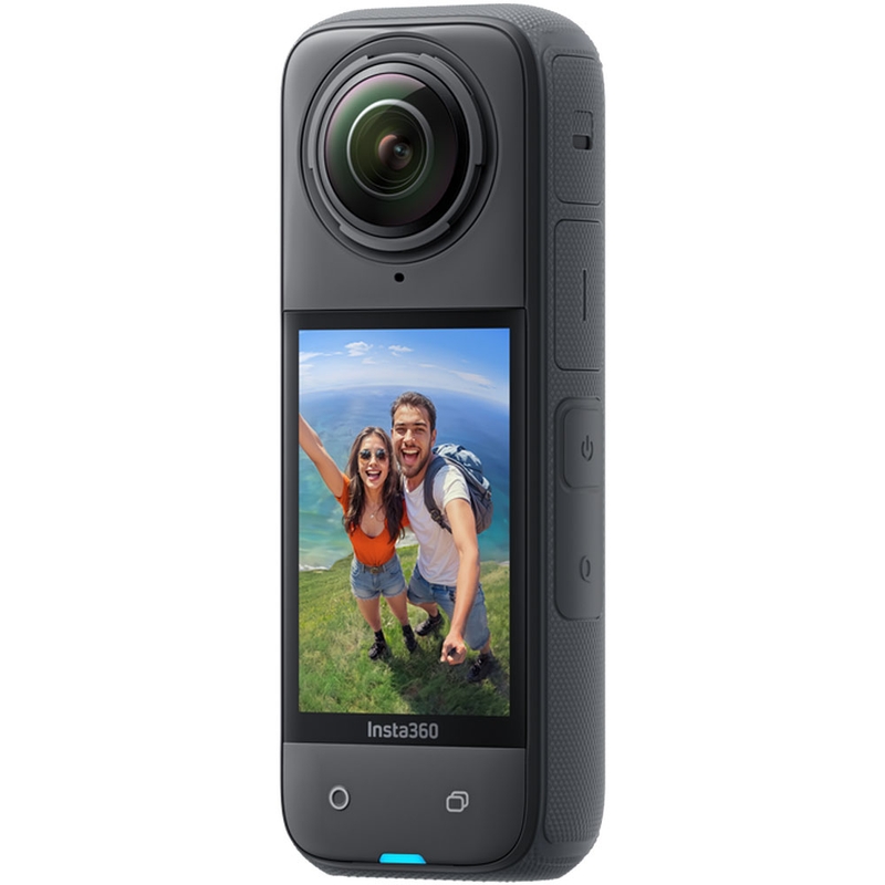 Kamera sportowa Insta360 X4 Motorcycle Bundle w kolorze czarnym