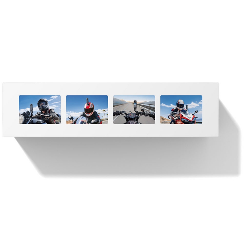 Kamera sportowa Insta360 X4 Motorcycle Bundle w kolorze czarnym
