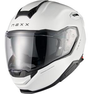 Kask motocyklowy Nexx X.TR Plain Full Face, biały