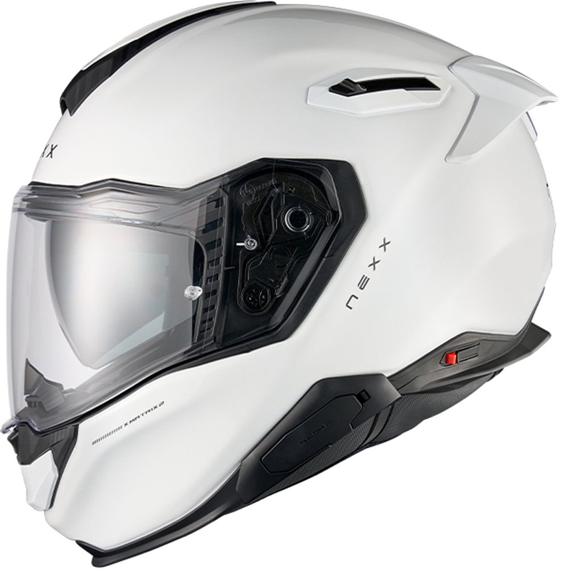 Kask motocyklowy Nexx X.TR Plain Full Face, biały
