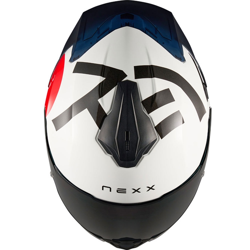 Kask motocyklowy integralny Nexx Y.100R Nippon biały
