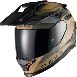 Kask motocyklowy enduro NEXX Y.TRAVL Primal matowo-piaskowo-szary