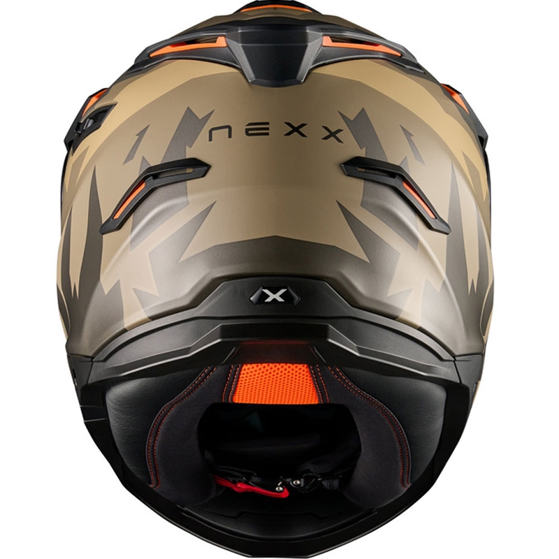 Kask motocyklowy enduro NEXX Y.TRAVL Primal matowo-piaskowo-szary