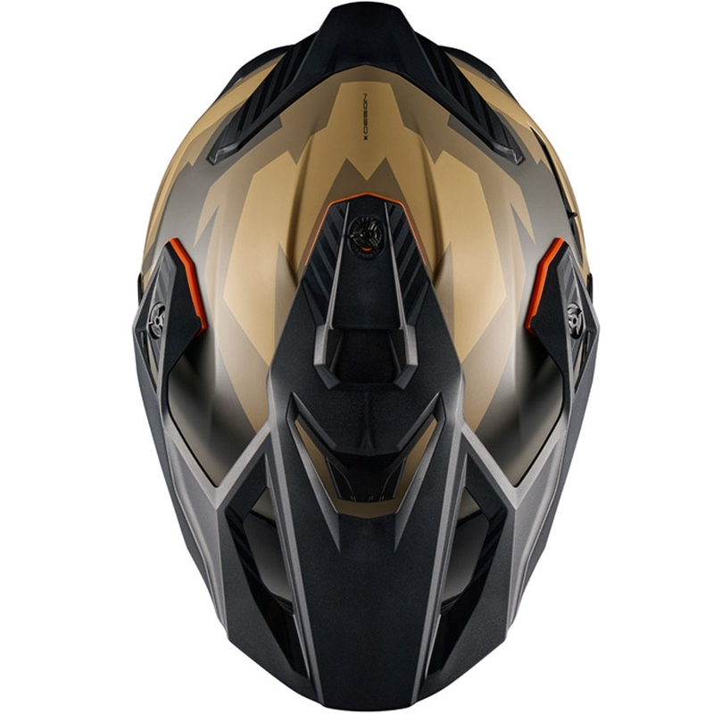 Kask motocyklowy enduro NEXX Y.TRAVL Primal matowo-piaskowo-szary
