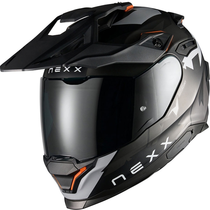 Kask motocyklowy enduro NEXX Y.TRAVL Primal matowy czarno-szary