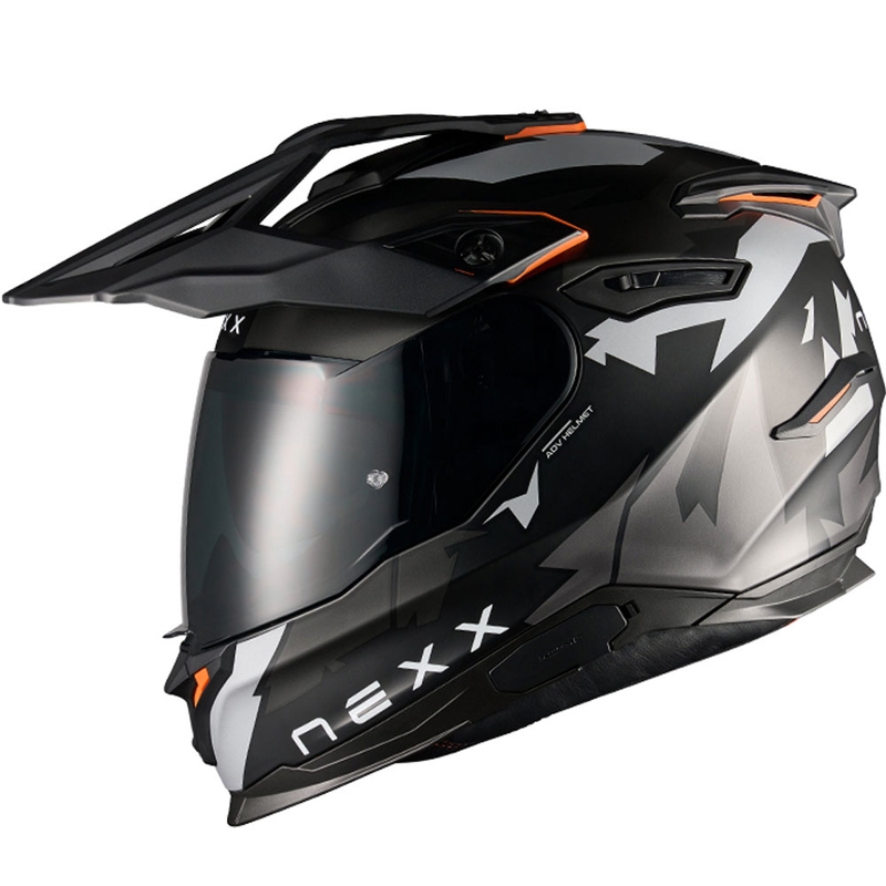 Kask motocyklowy enduro NEXX Y.TRAVL Primal matowy czarno-szary