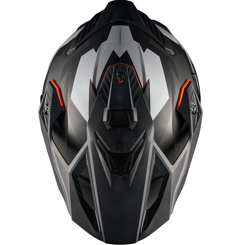 Kask motocyklowy enduro NEXX Y.TRAVL Primal matowy czarno-szary