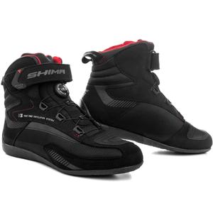 Buty motocyklowe Shima Exo Vented w kolorze czarno-szaro-czerwonym