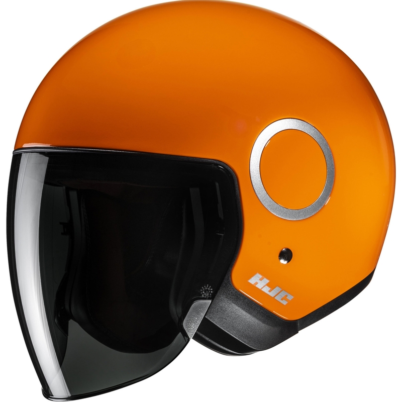 Kask motocyklowy otwarty HJC RPHA 40 Solid pomarańczowy