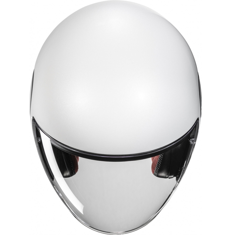 Kask motocyklowy otwarty HJC RPHA 40 Solid perłowo-biały