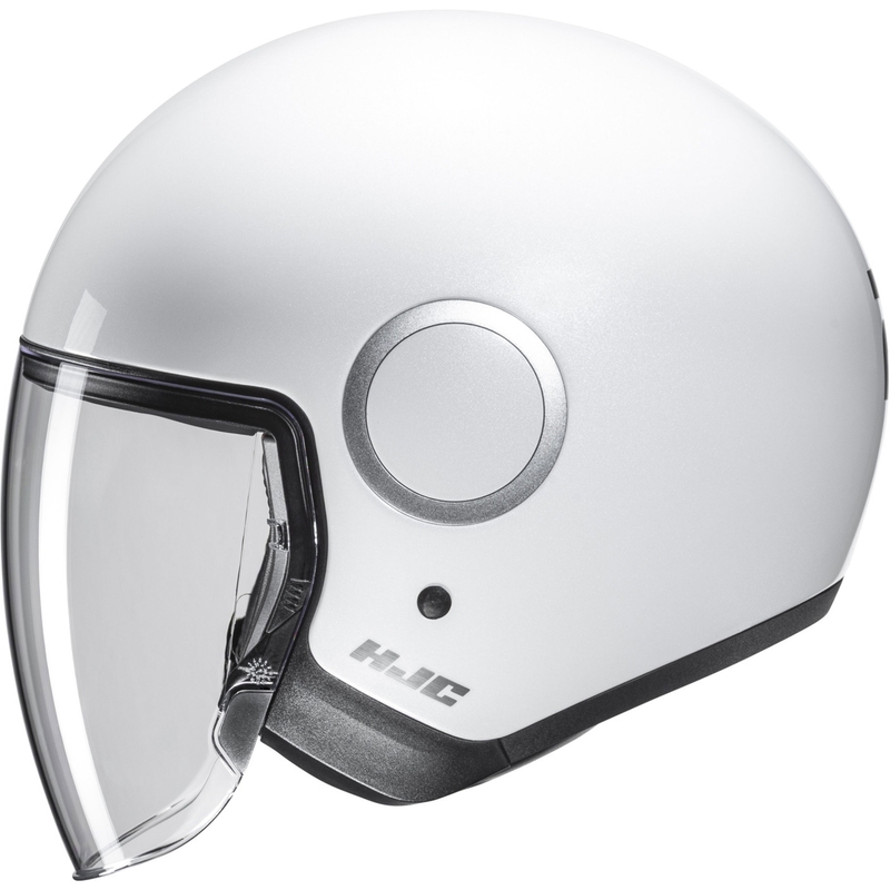 Kask motocyklowy otwarty HJC RPHA 40 Solid perłowo-biały