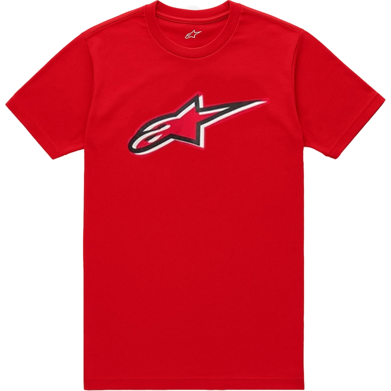 Koszulka Alpinestars Ageless Shadow CSF czerwona
