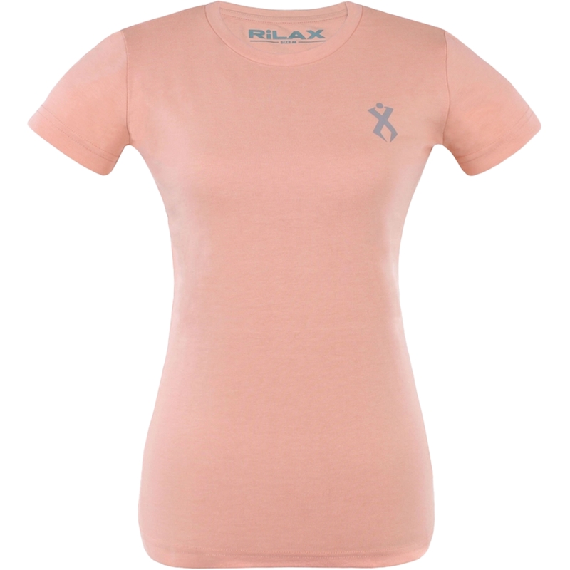 T-shirt damski Rilax Morika różowy