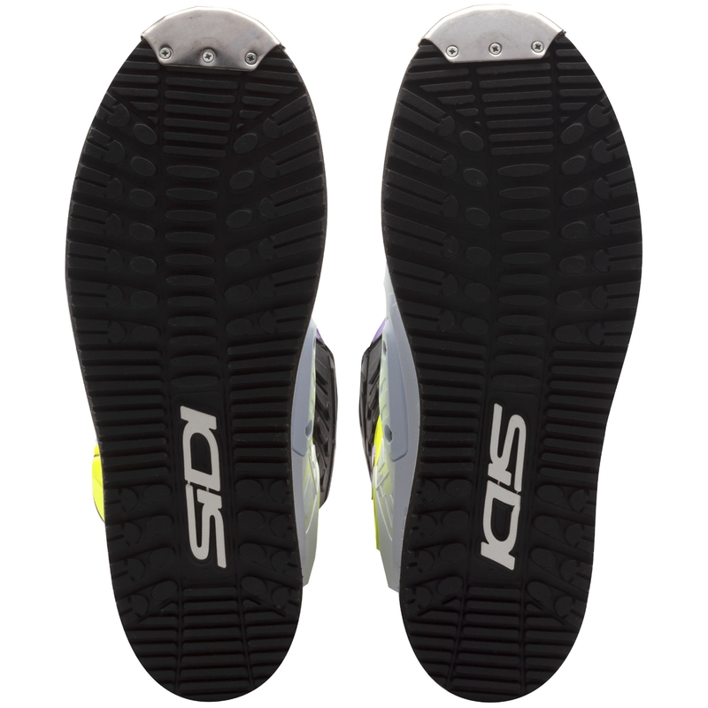 Buty motocyklowe SiDi Crossair HD End BB002 fioletowo-żółto-białe