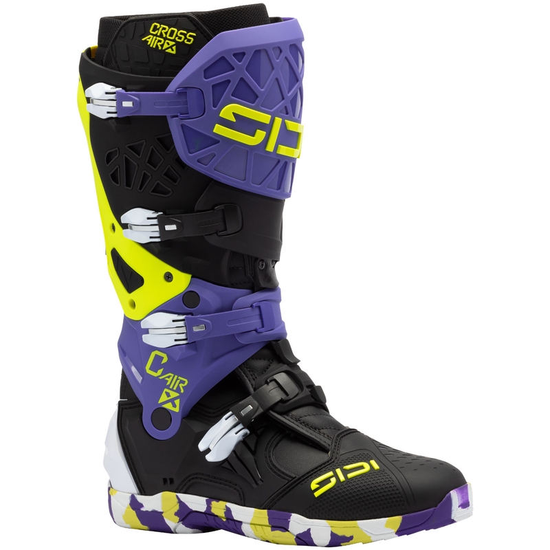 Buty motocyklowe SiDi Crossair X czarno-fioletowe