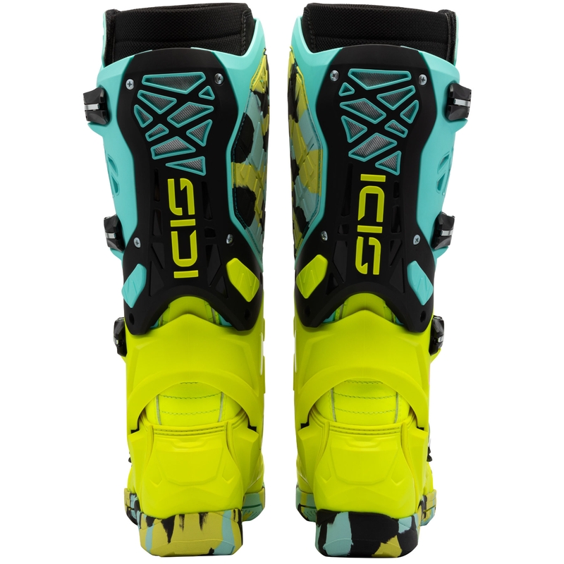 Buty motocyklowe SiDi Crossair X miętowo-fluo żółte