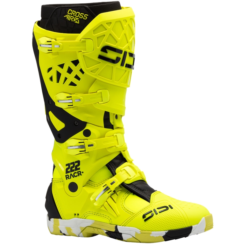 Buty motocyklowe SiDi Crossair X RACR001 czarno-fluo-żółte