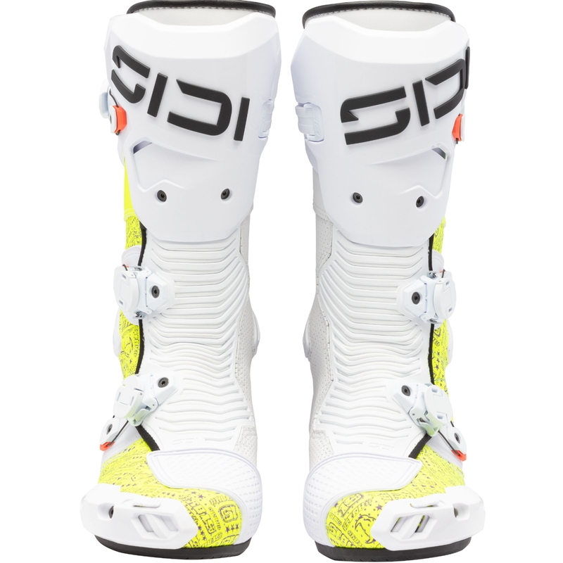 Buty motocyklowe SiDi MAG 2 Air BTA001 biało-żółte