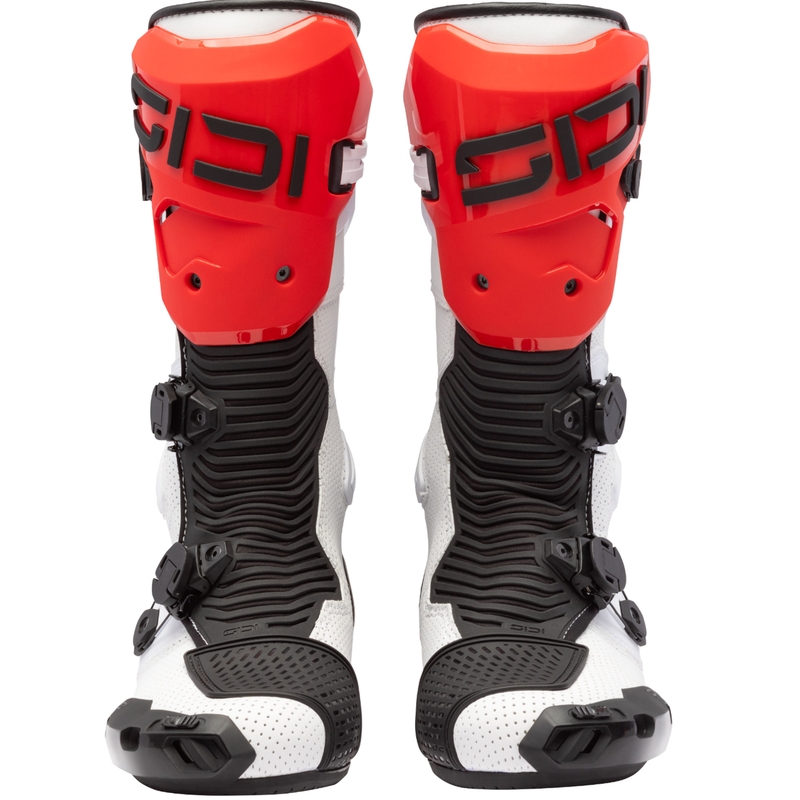 Buty motocyklowe SiDi MAG 2 Air biało-czarno-czerwone