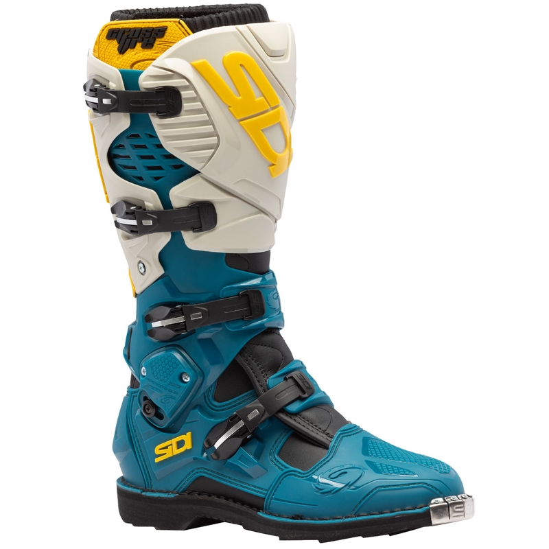 Buty motocyklowe SiDi Crossfire 3 beżowo-niebieskie